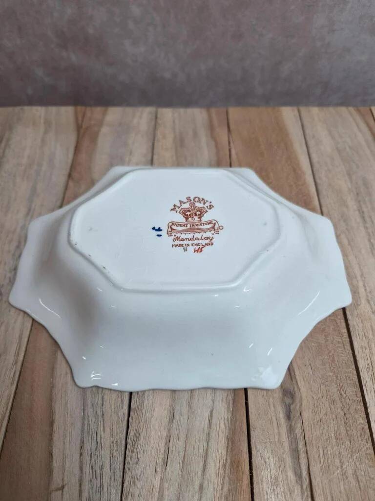 Mason's Mandalay catchall / tray – English ironstone – Polychrome decoration and gilding