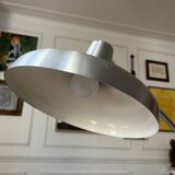 Flexible chrome metal desk lamp, 1970s