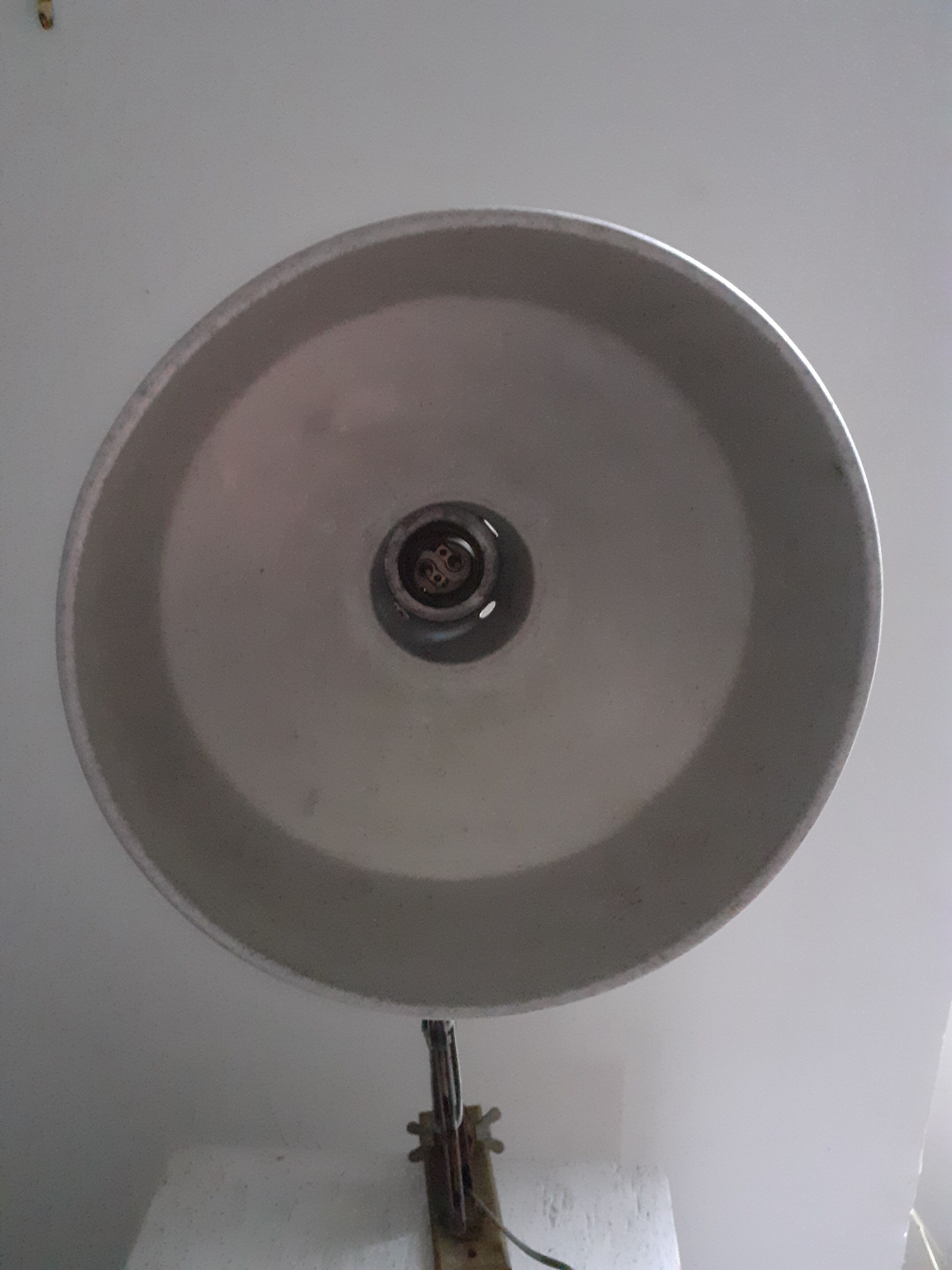 Wall lamp accordion Mazda industrial design 50's