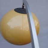 Vintage height adjustable arch floor lamp 1960s-70s