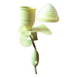 Mushroom clip lamp