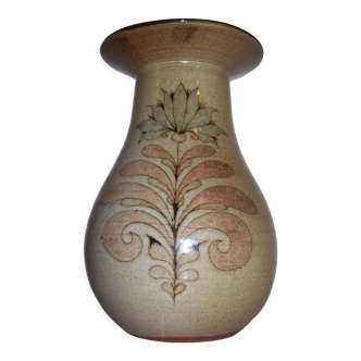 Ceramic vase signed Bailly Michel