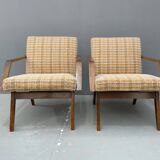 Paire de fauteuils vintage par MIER Topoľčany, 1970
