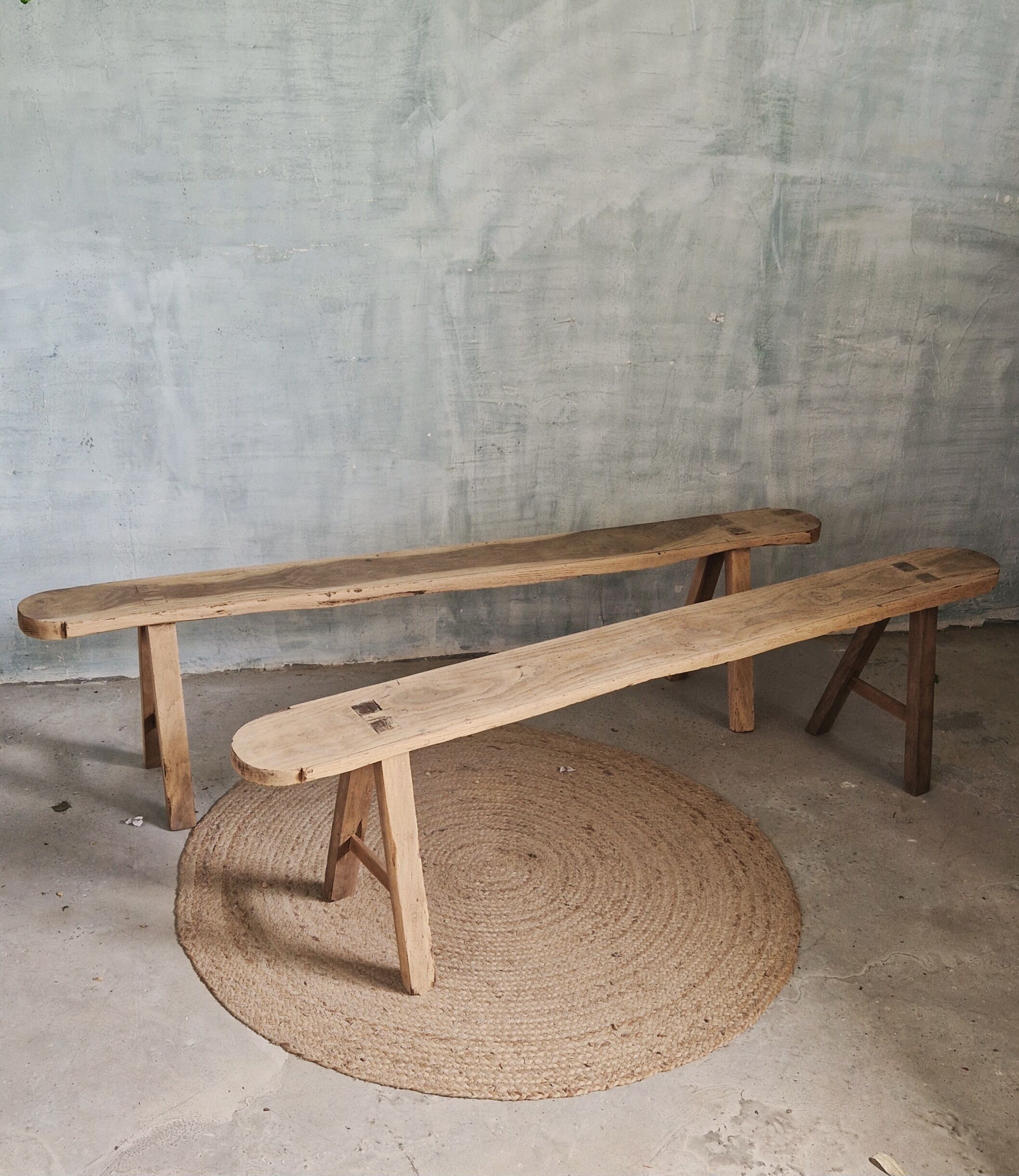 Nice pair of antique benches