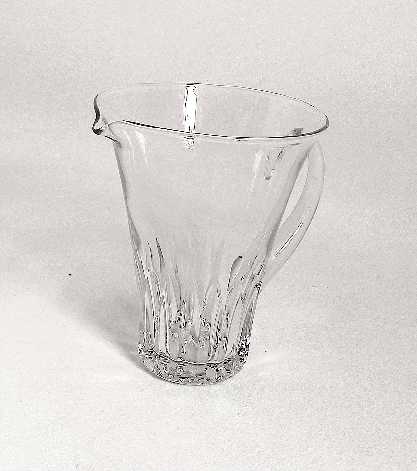 Vintage crystal carafe Height 21.7 cm