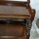 Mahogany side table, made in the United Kingdom