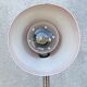 Vintage red hala zeist clamp spot lamp
