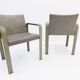 Lot de 2 fauteuils en cuir Matteo Grassi Golfo Dei Poeti