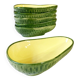 6 ceramic avocado ramekins Made in Portugal