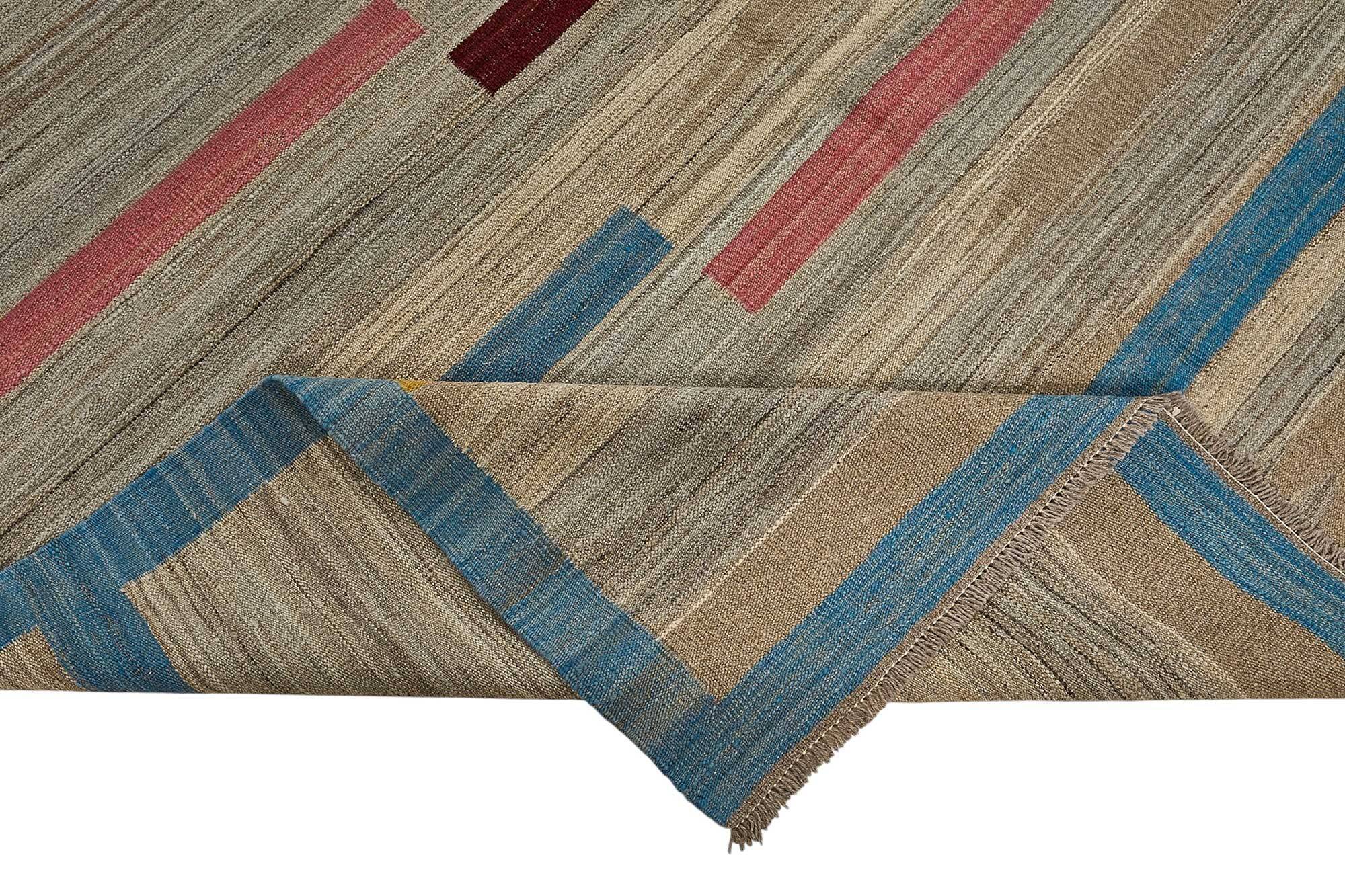 Contemporary Tribal Decorative Kilim 318 cm x 410 cm
