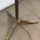 Brass lamppost foot 50s