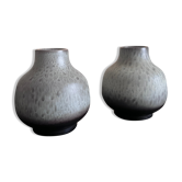 Paire de vases en céramique