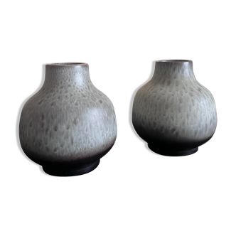 Paire de vases en céramique