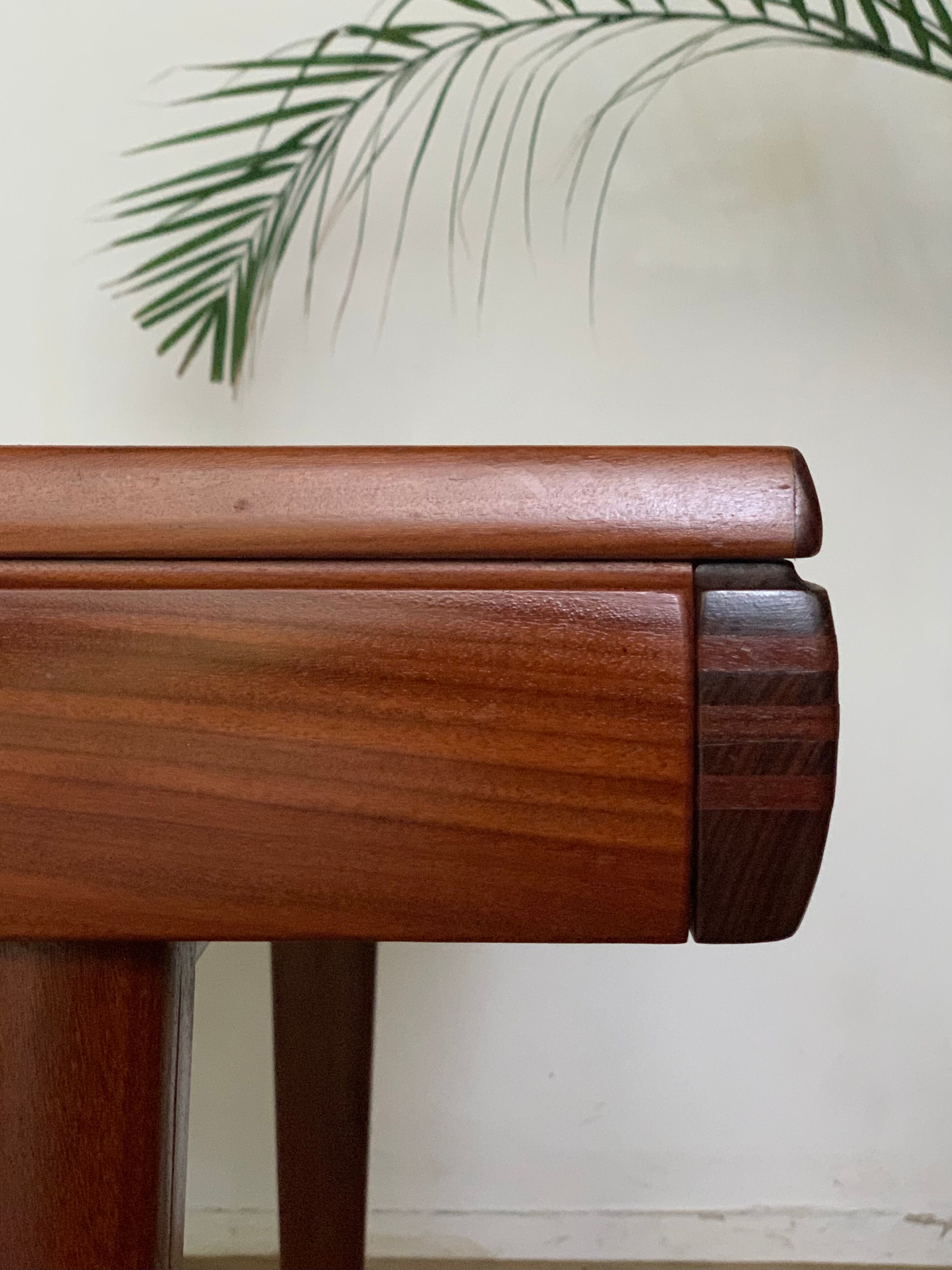 Vintage Scandinavian teak dining table