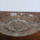 Vintage glass aperitif plate France