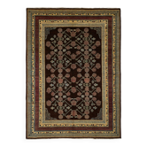 Tapis Oushak en laine noué à la main turc 219 cm x 303 cm