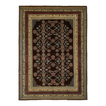 Turkish Handknotted Wool Oushak Rug 219 cm x 303 cm