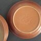 Lot of 9 dinner plates in sandstone "Sarreguemines"