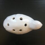 Bird spades flowers signed