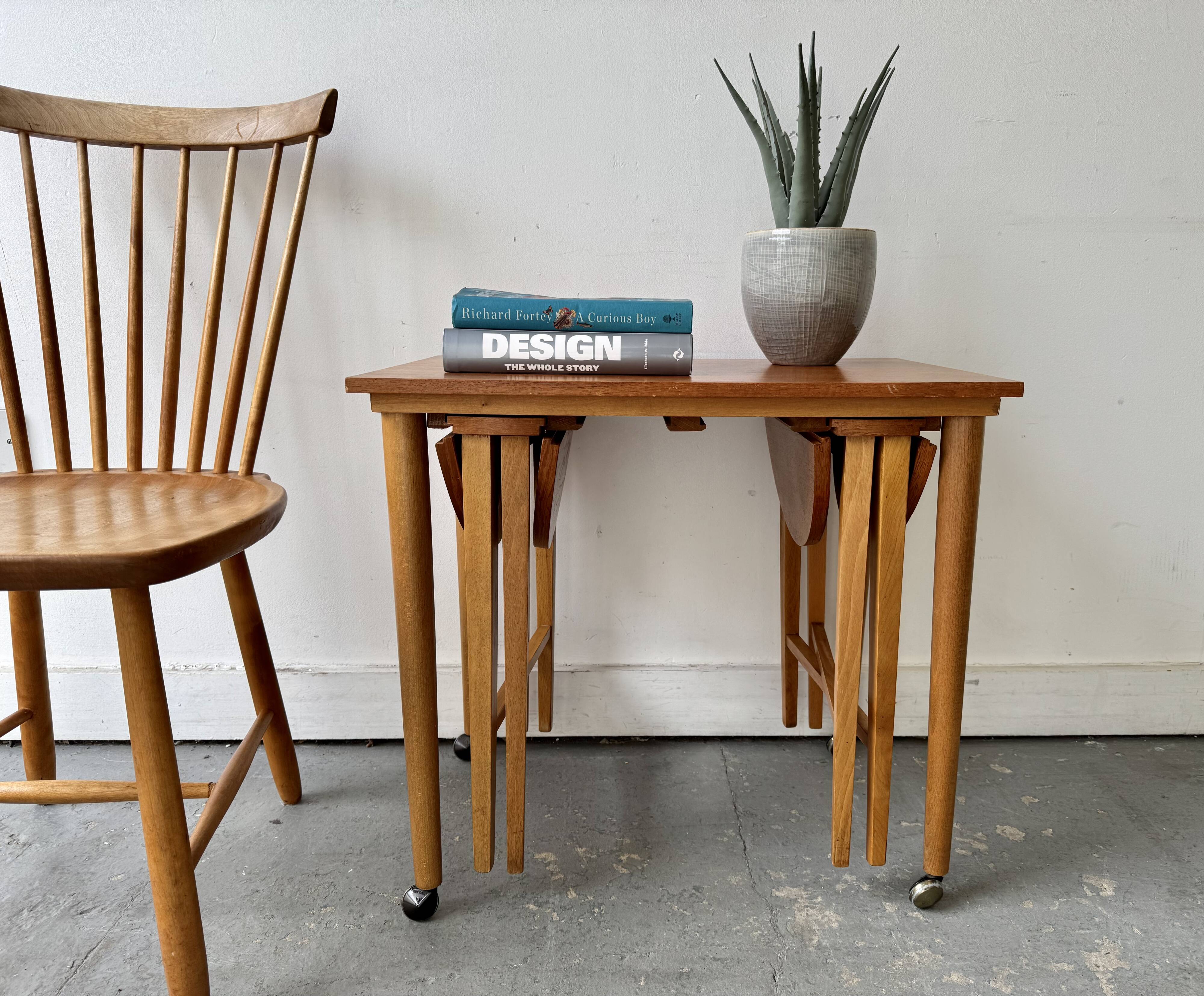 Vintage Nesting Tables by Nový Domov