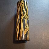 Lacquered wooden vase