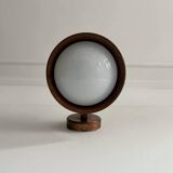 Vintage copper and opaline wall light, BEGA 1960