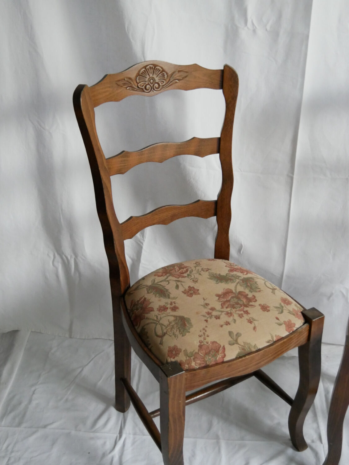 Two antique style Baumann chairs