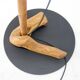 1960s Mid-Century Modern Sculptural Wooden and Veneer Floor Lamp