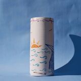 Siren & shell - ceramic vase
