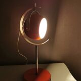 Vintage orange lamp space age, eyeball, 1970