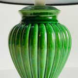 Green ceramic lamp 90s