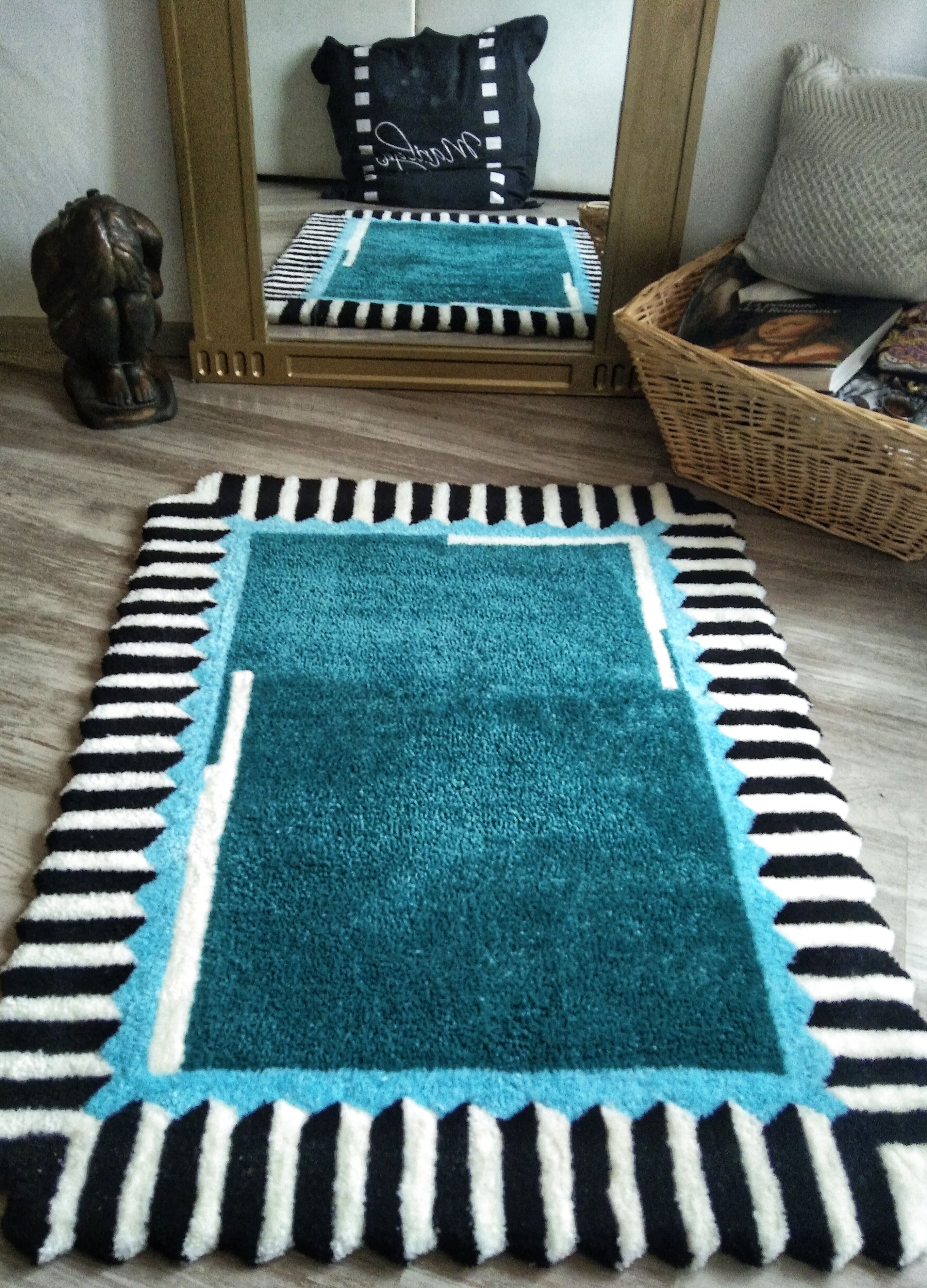 Tapis emeraude