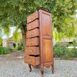 Chiffonier In Walnut Regency Style 19th Century