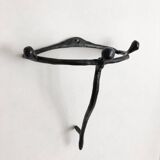 Pair of bronze wall lights