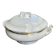 Antique white porcelain soup tureen with gilding B.H.V. Paris