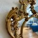 Large gold mirror in Louis XV style