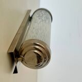 Vintage tubular glass wall light Clichy