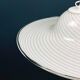 Swirling glass pendant from Murano by Vetri, Italy, 1970s.