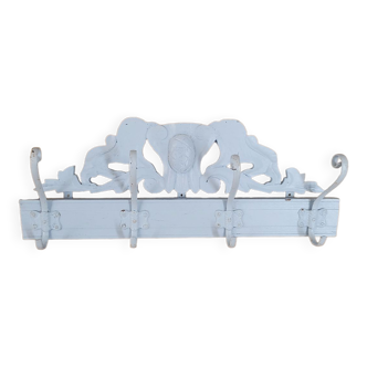 Wooden wall hook