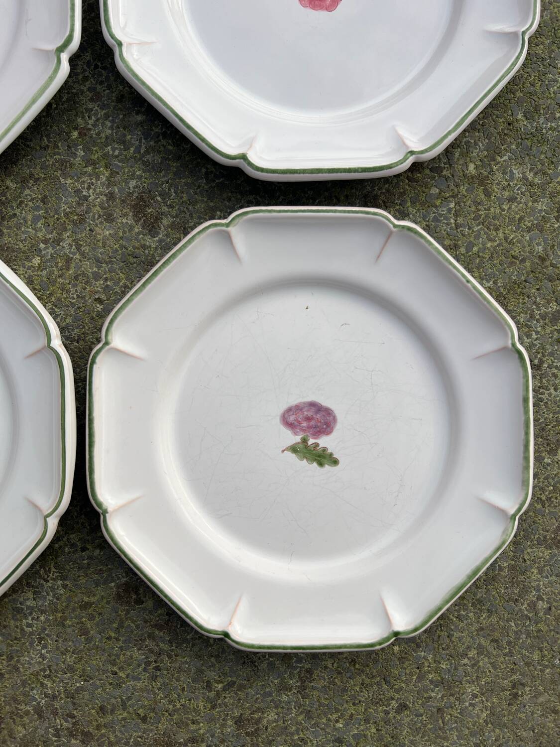 Gien 6 dessert plates