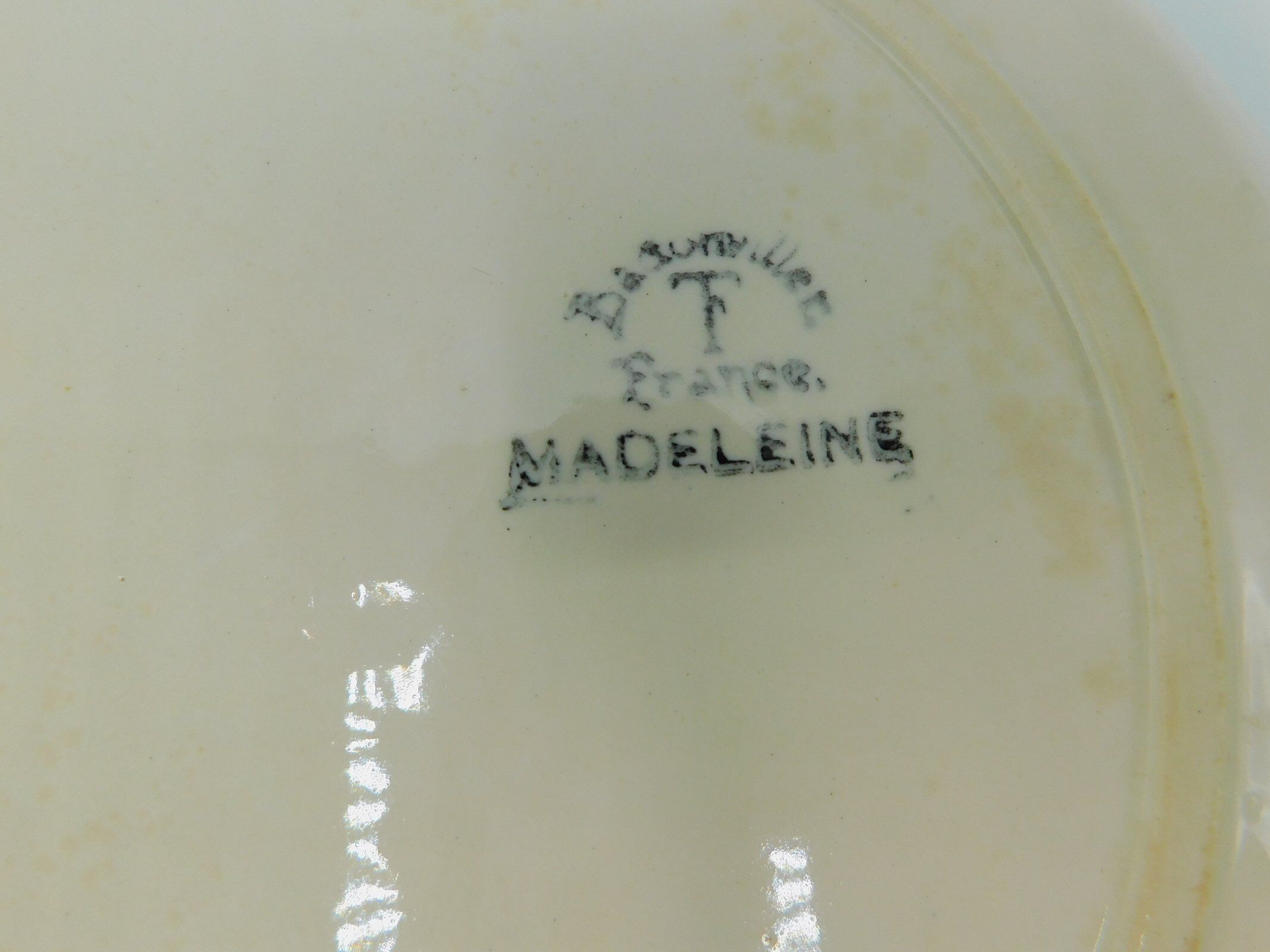 3 serving dishes - Badonviller - Madeleine