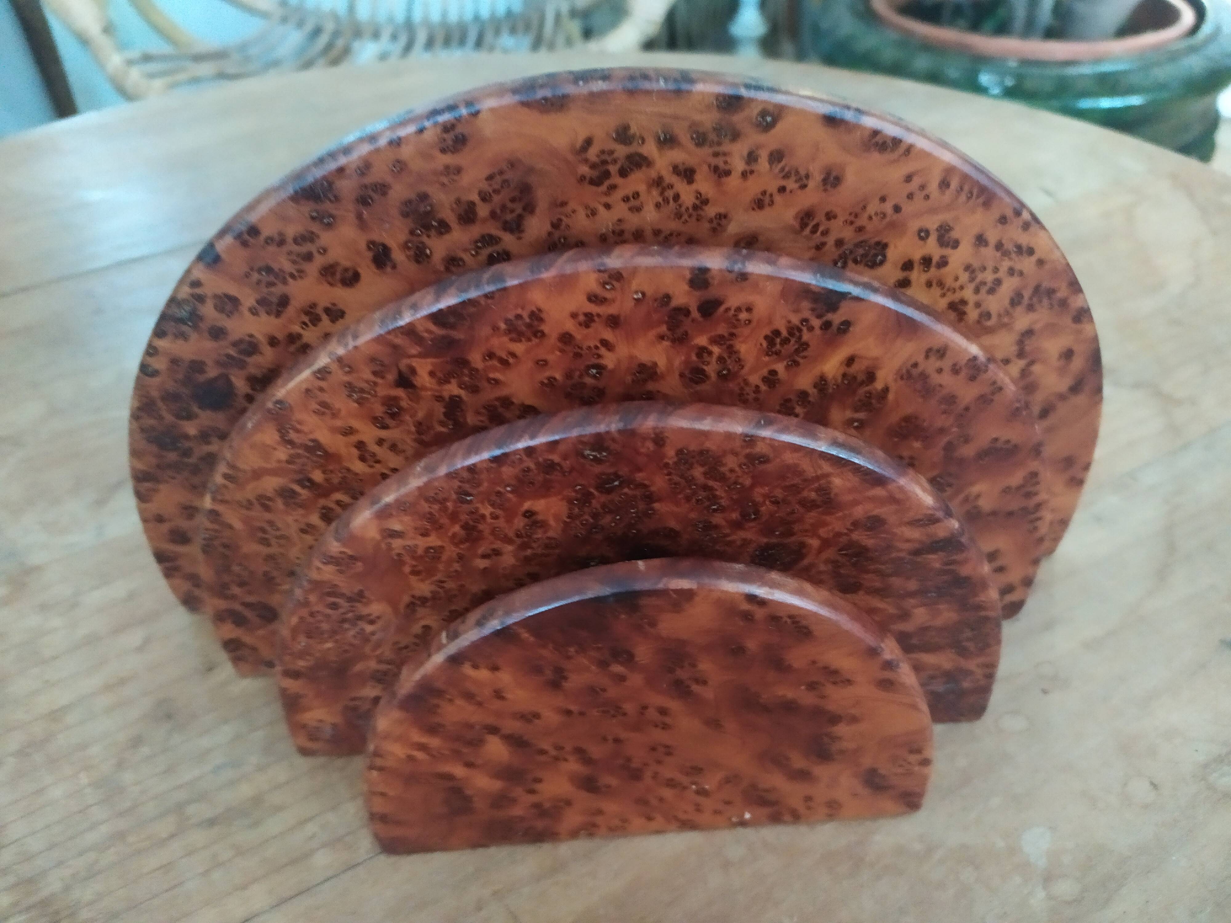 Wooden mail door