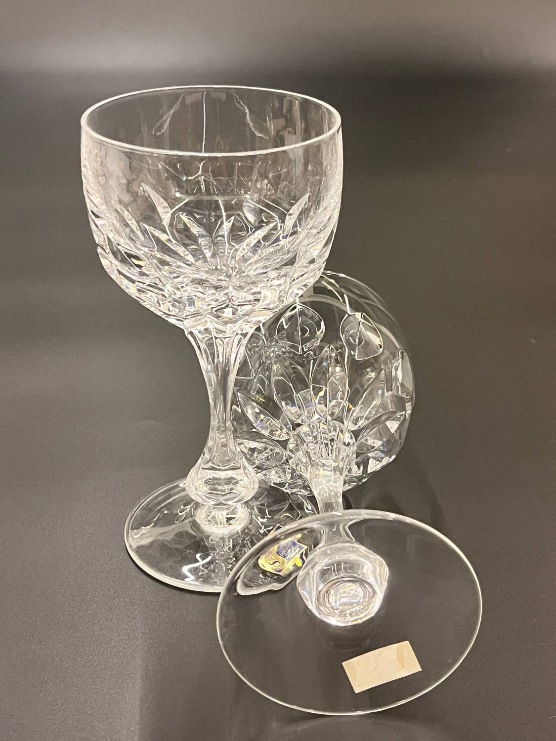 Set of 6 Speigelau crystal glasses