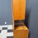 Jitona cabinet with desk two tone wood 1960s