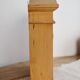 Vintage wooden wall cabinet – 2 mesh doors and shelf
