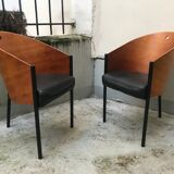 Pair of Costes Starck armchairs