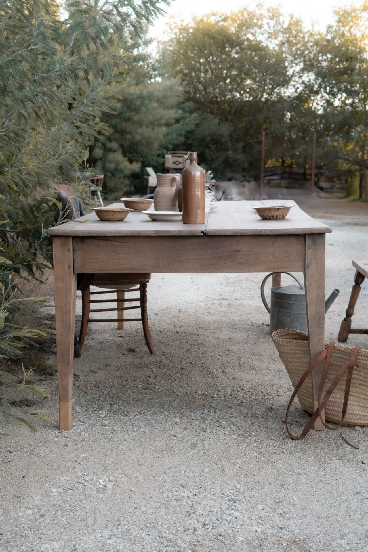 Renovated old farmhouse table