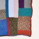 Handmade Crochet Patchwork Throw Blanket Bedspread