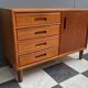Danish Teak sideboard with drawers and door, 1960s