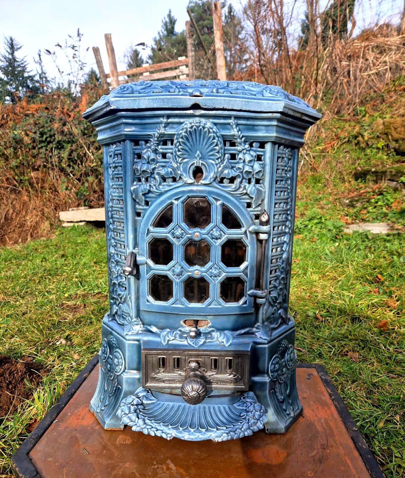 Pole Bois Deville Ancien Modlenull